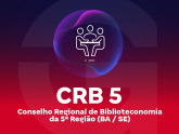 Imagem CRB 5 - Conselho Regional de Biblioteconomia 5ª Região